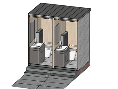 Prefabricated Public Restroom, JLCS-002