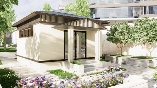 Prefabricated Smart Public Toilet, 60 Series