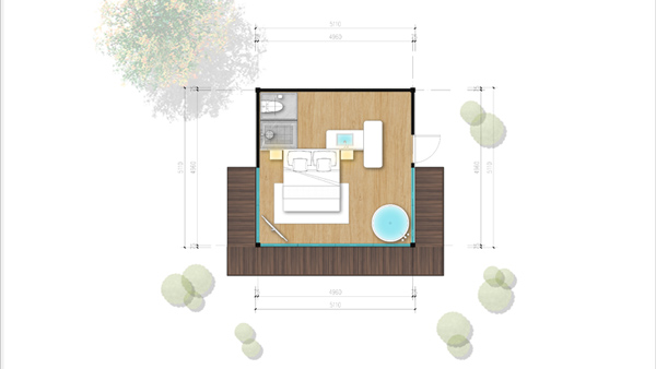 Prefabricated Vacation Home, 48 Series