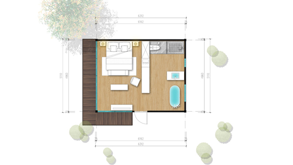 Prefabricated Vacation Home, 60 Series