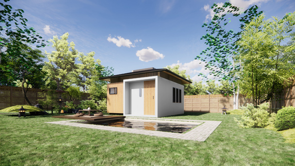 Prefabricated Garden House, 48 Series