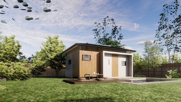 Prefabricated Garden House, 60 Series