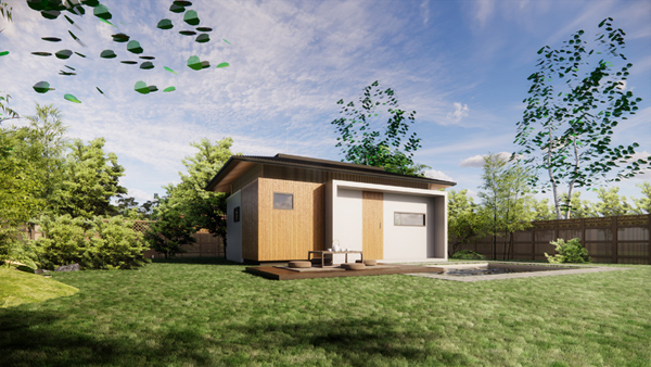 Prefabricated Garden House, 72 Series